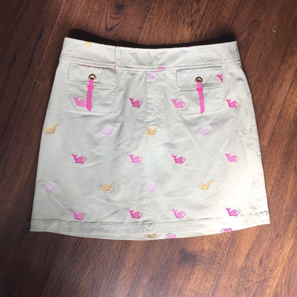 Lily Pulitzer Corduroy Fish Skirt - Picture 2 of 8